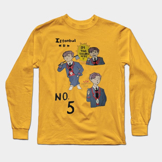 FIVE Long Sleeve T-Shirt by MemRussia